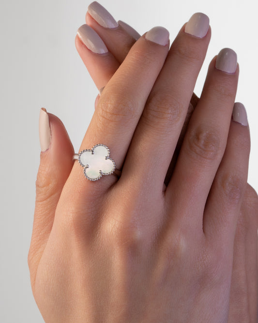 White Valoura Ring