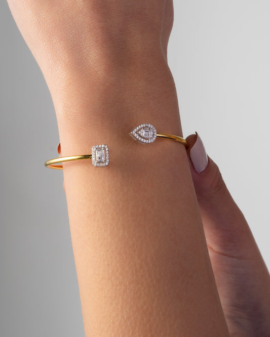 Surreal Spiral Bangle