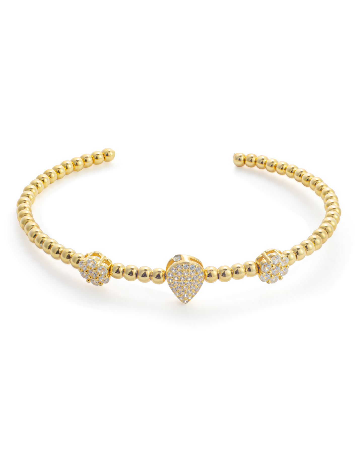 Pear Round Bangle