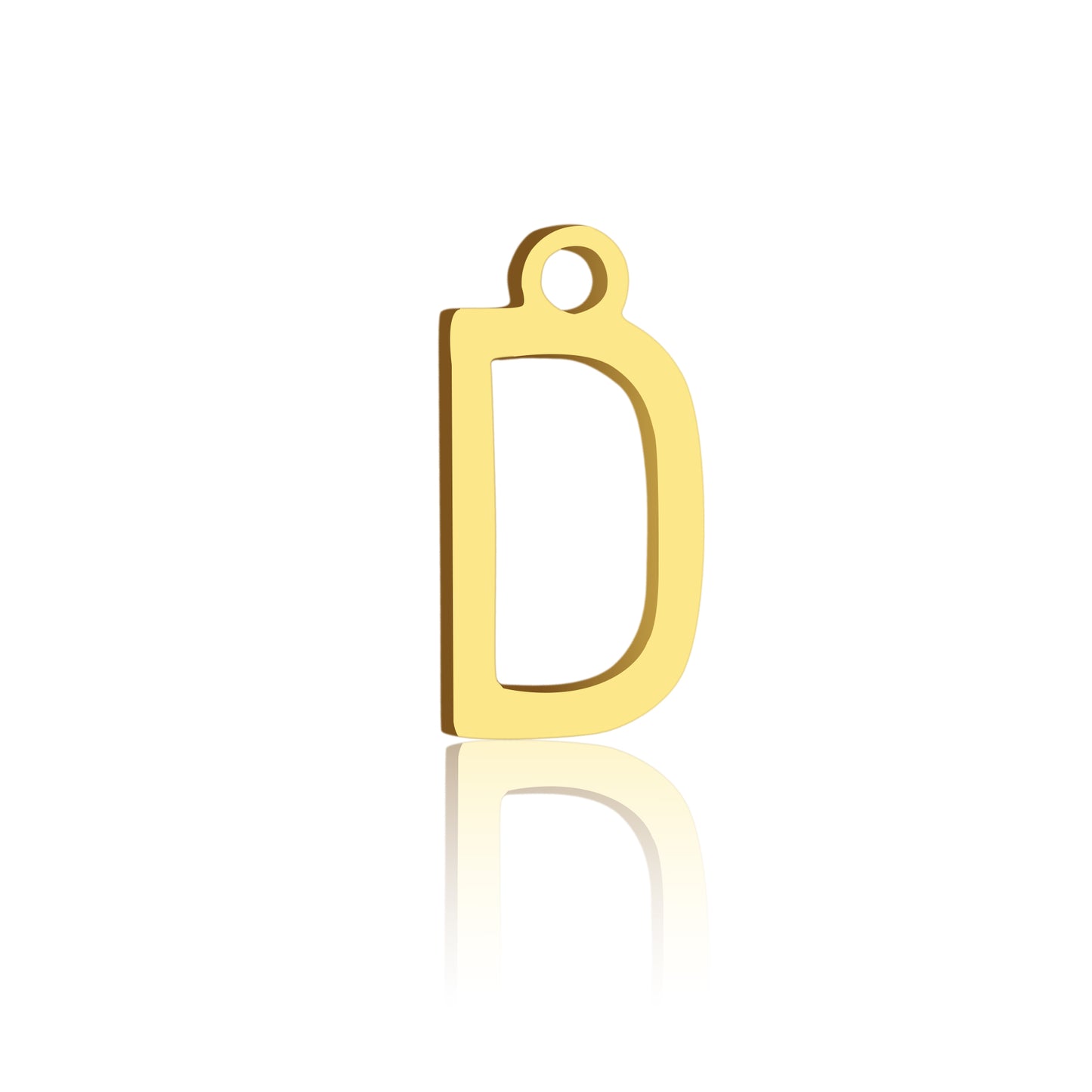 English Letter Charm