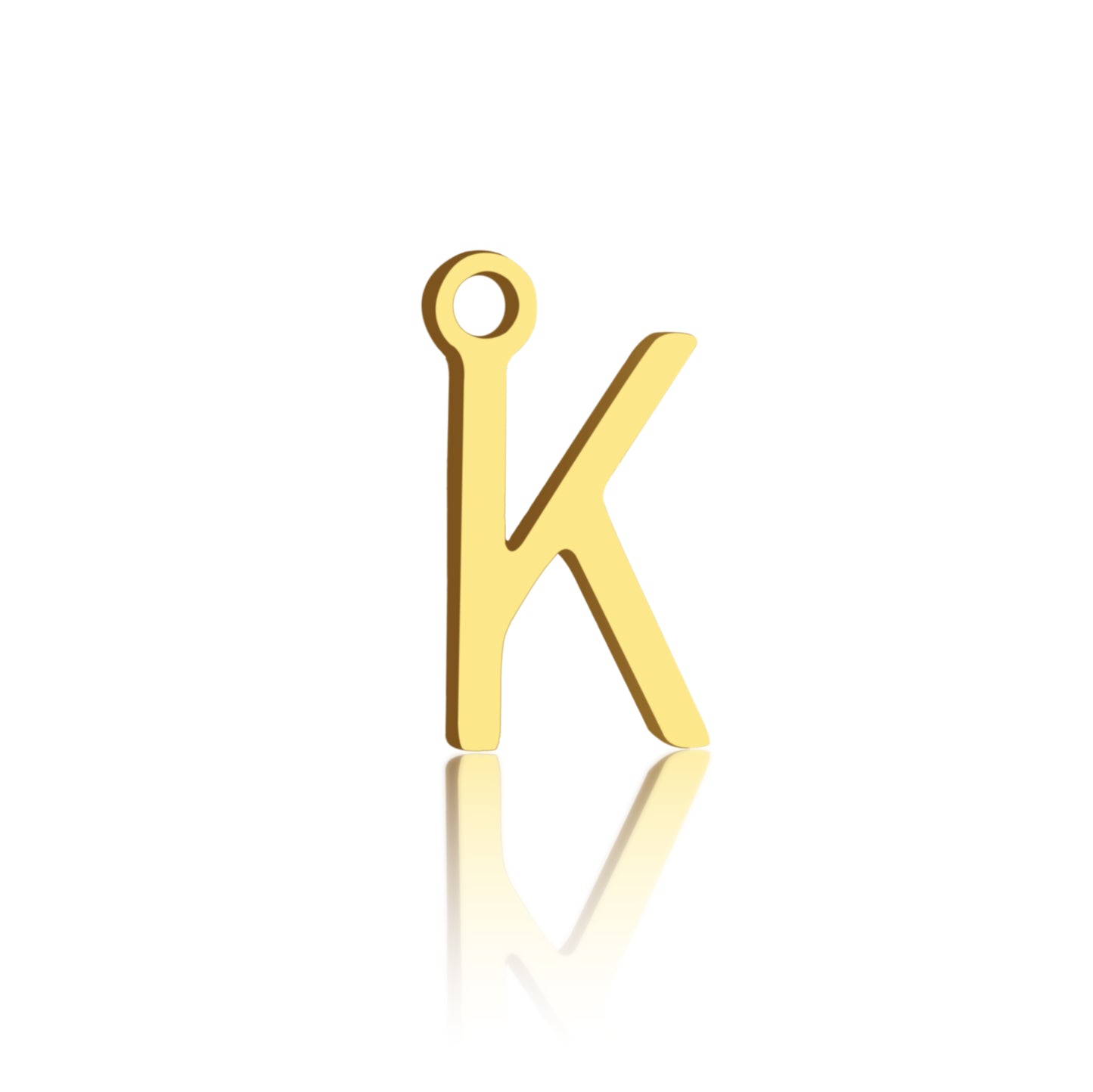English Letter Charm
