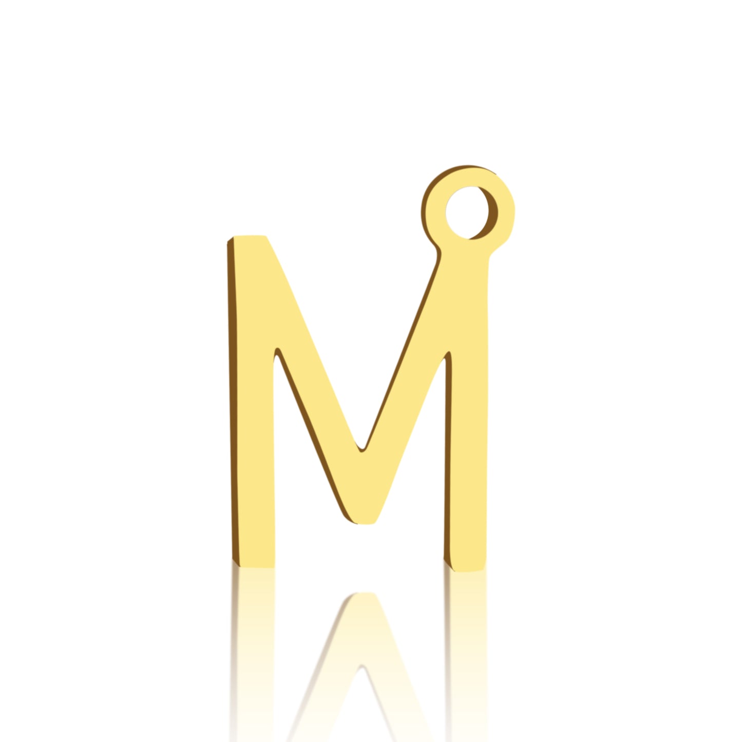 English Letter Charm