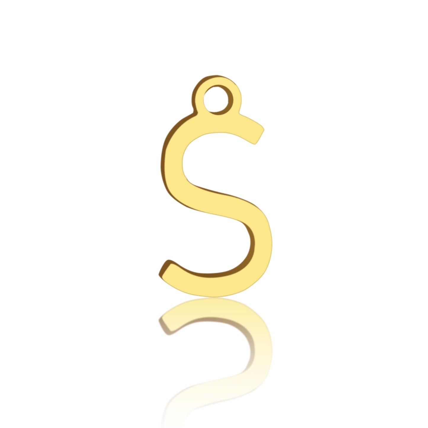 English Letter Charm