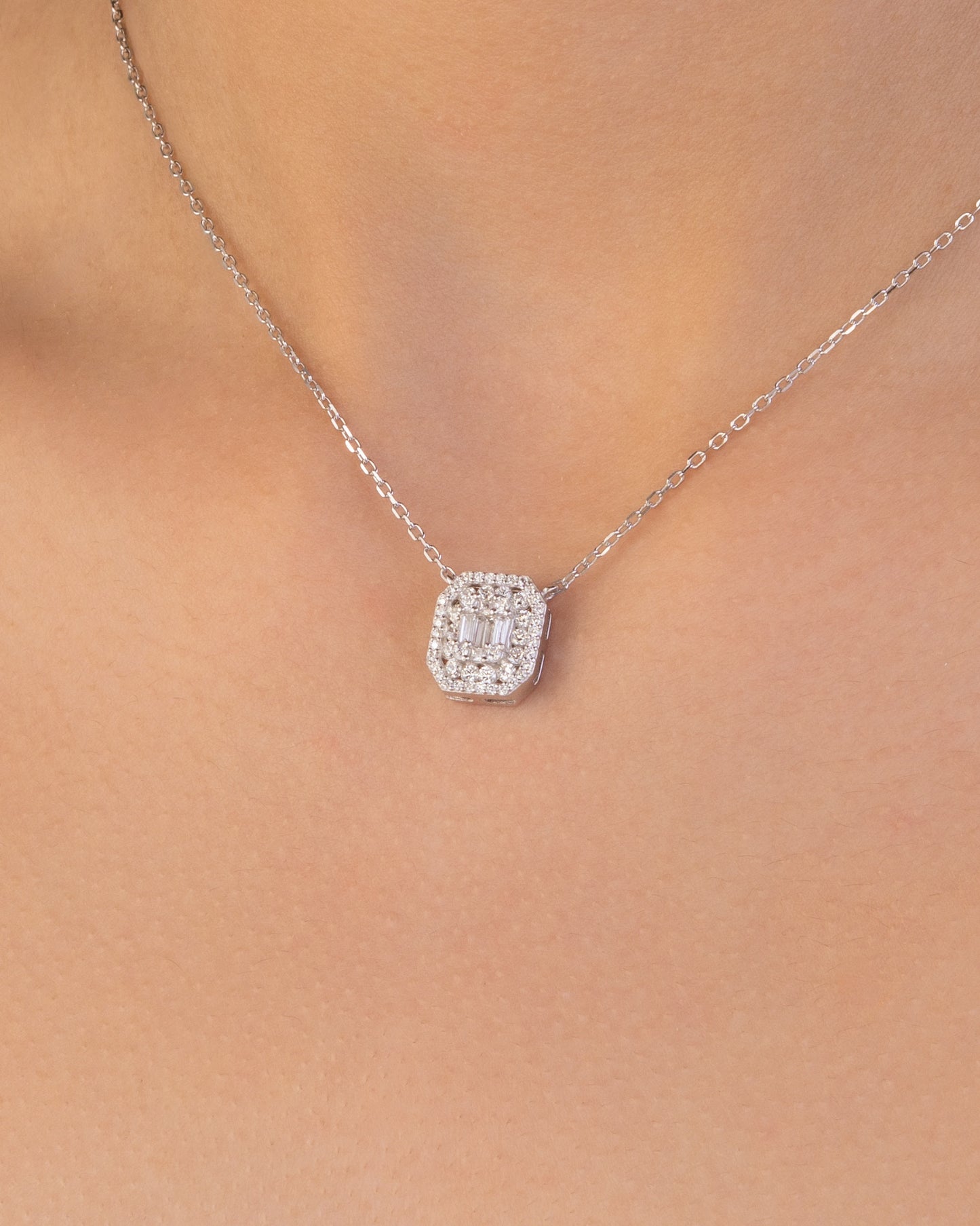 Luxe Square Necklace