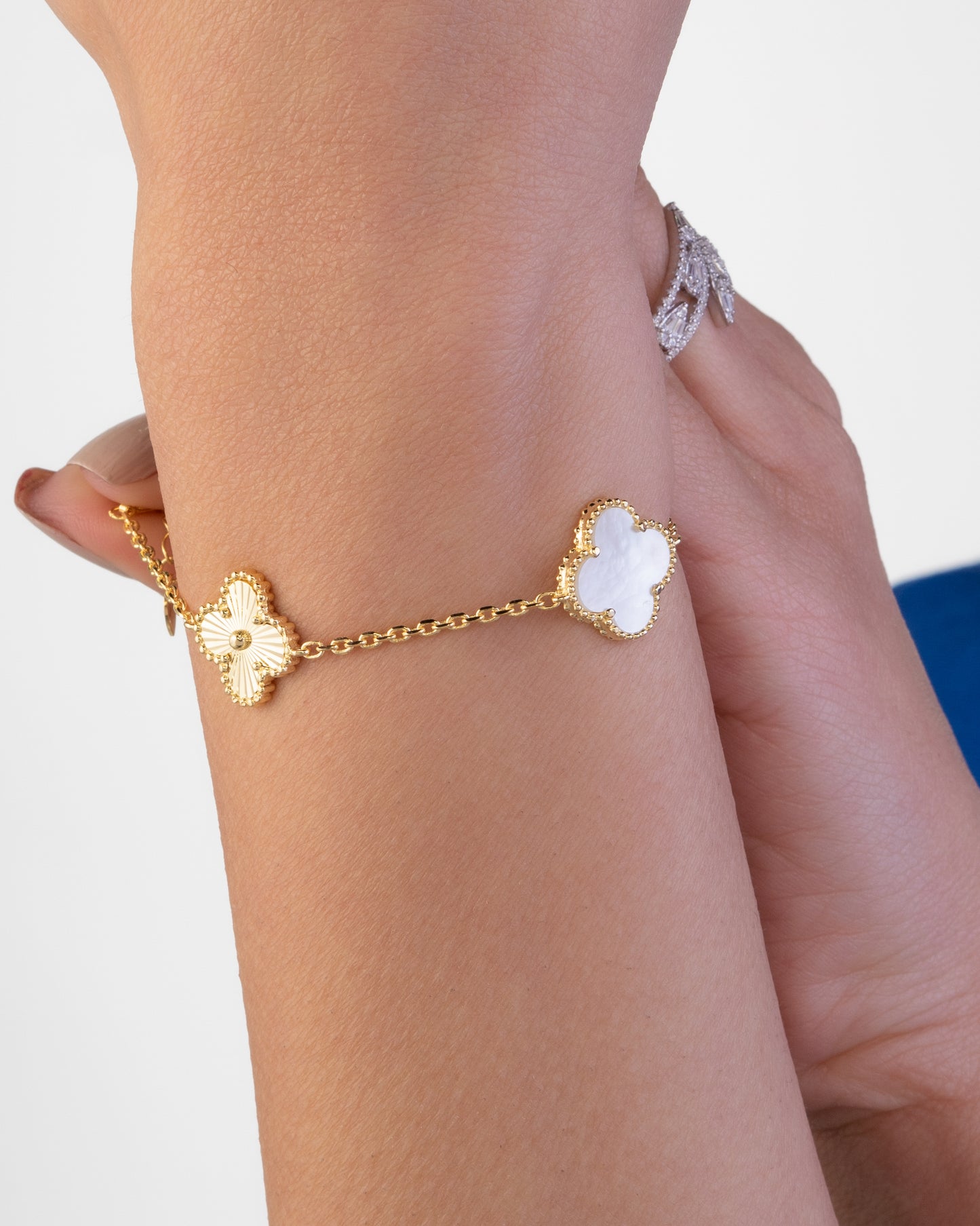 White Veloura Bracelet