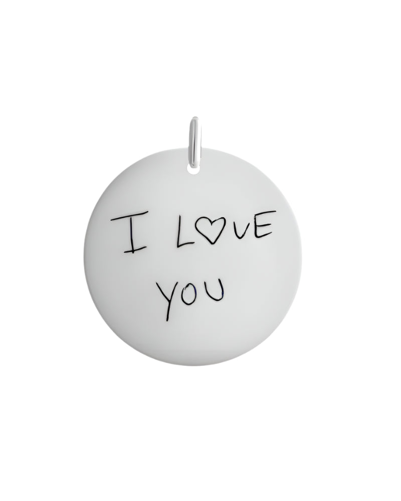 Royal touch Engraving 15mm Silver