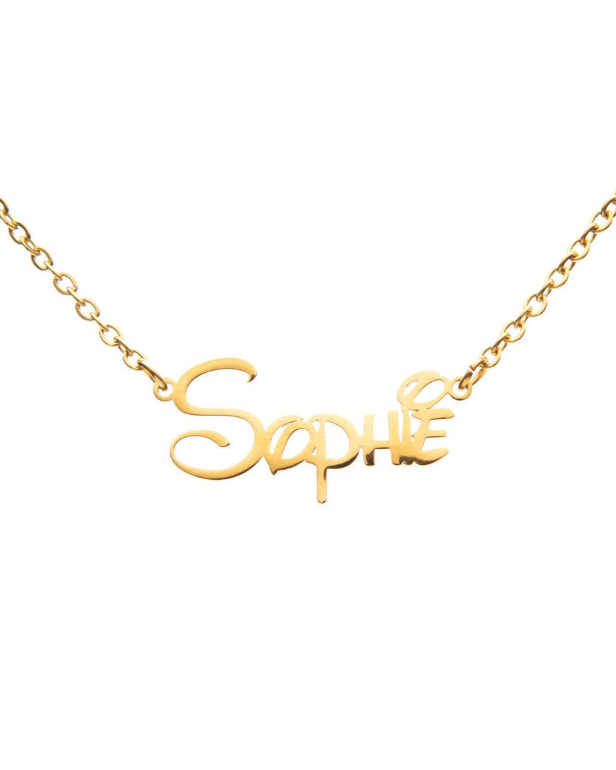 Gorgeous Princess Custom Name Necklace