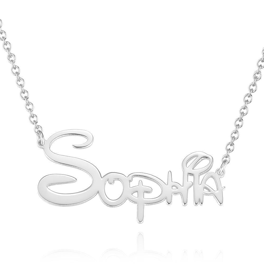 Gorgeous Princess Custom Name Necklace
