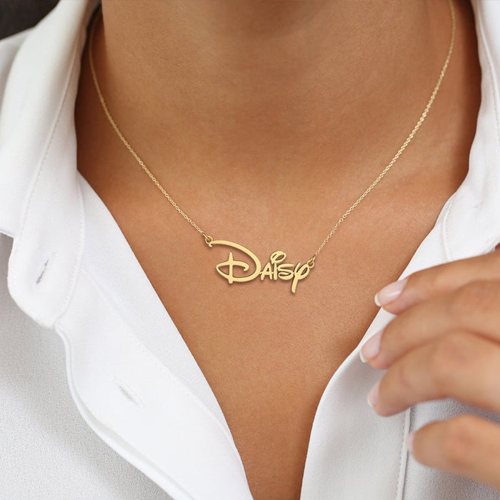 Gorgeous Princess Custom Name Necklace