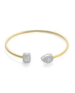 Surreal Spiral Bangle