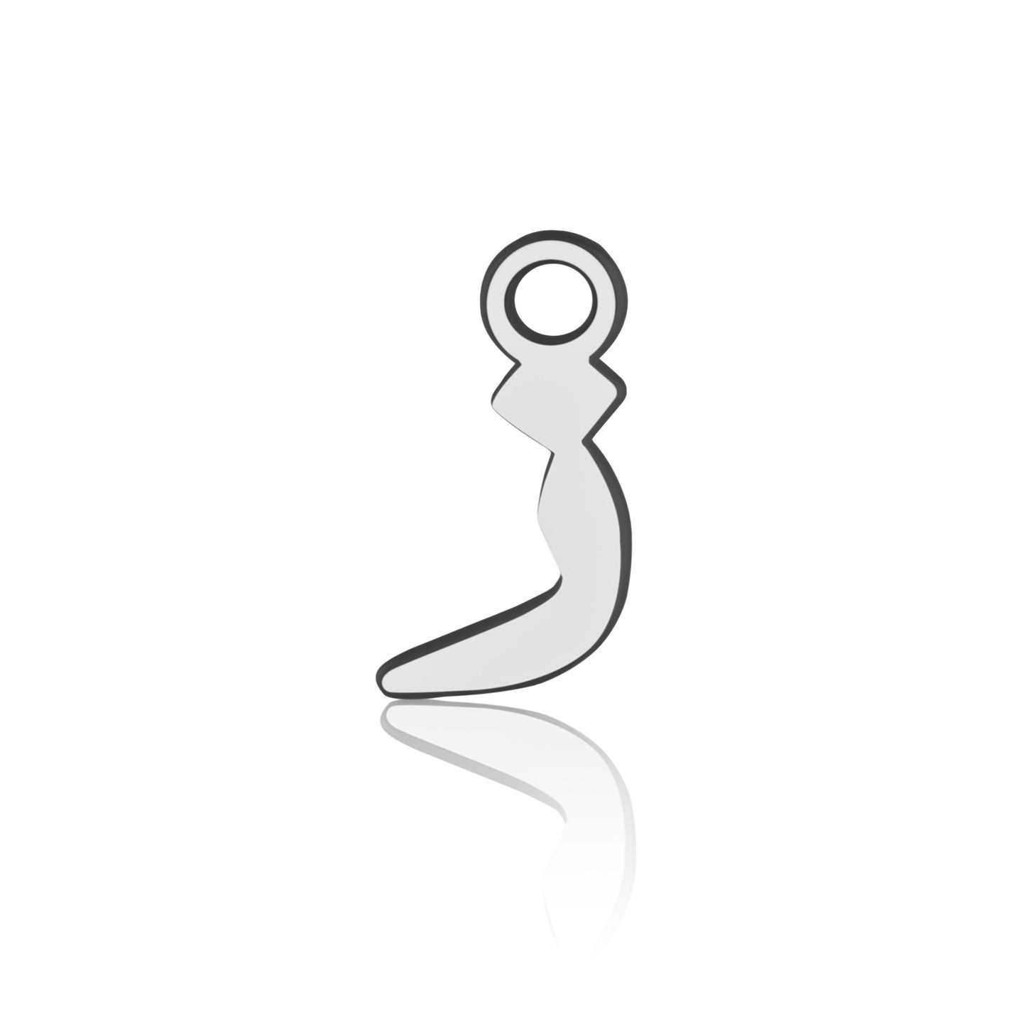 Arabic Letter Charm