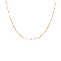 Luxe Classic gold necklace in 18K gold-plated stainless steel — AM Luxury Jewelry