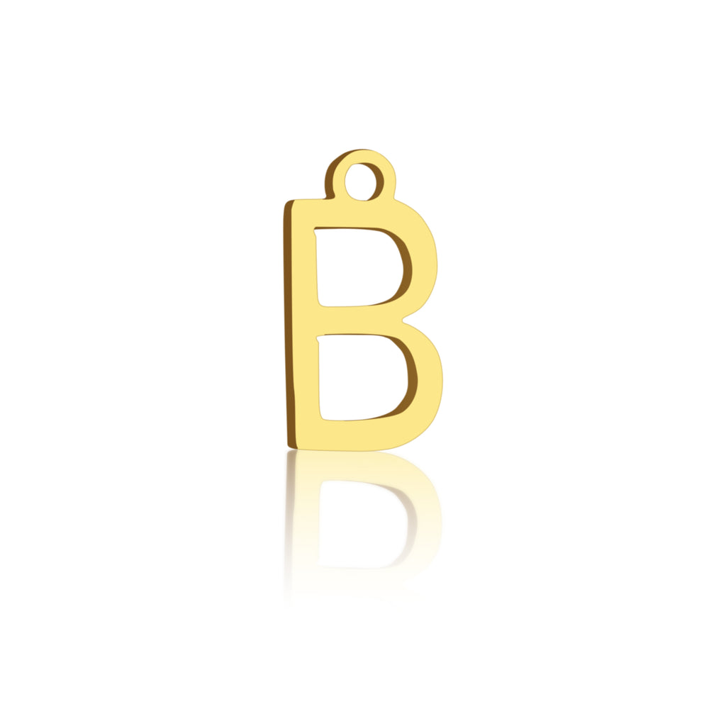 English Letter Charm