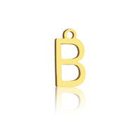 English Letter Charm