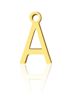 English Letter Charm