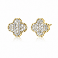 Zircon Flora Earrings