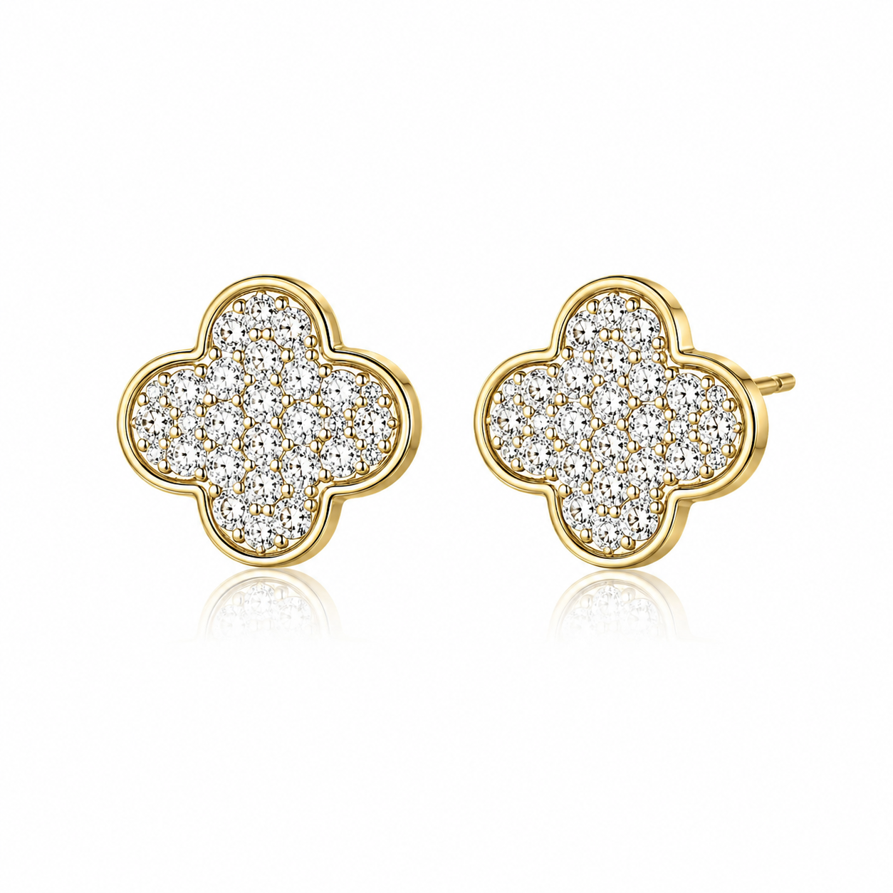 Zircon Floura Earinng