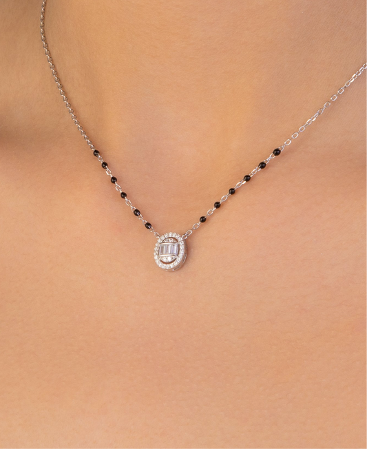 DIANA | BLACK BEEDS