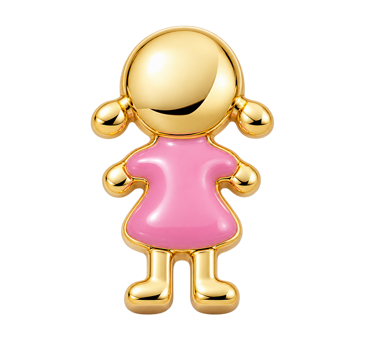 Girl Locket Charm
