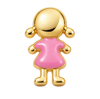 Girl Locket Charm