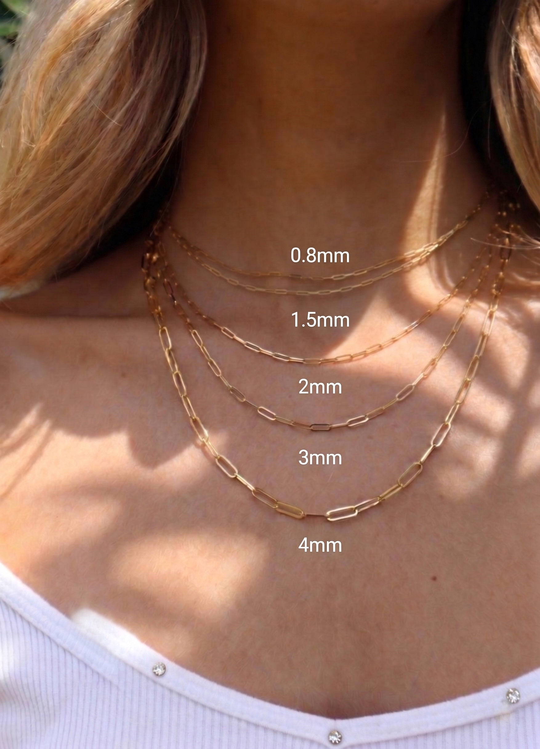 Paperclip Chain Necklace
