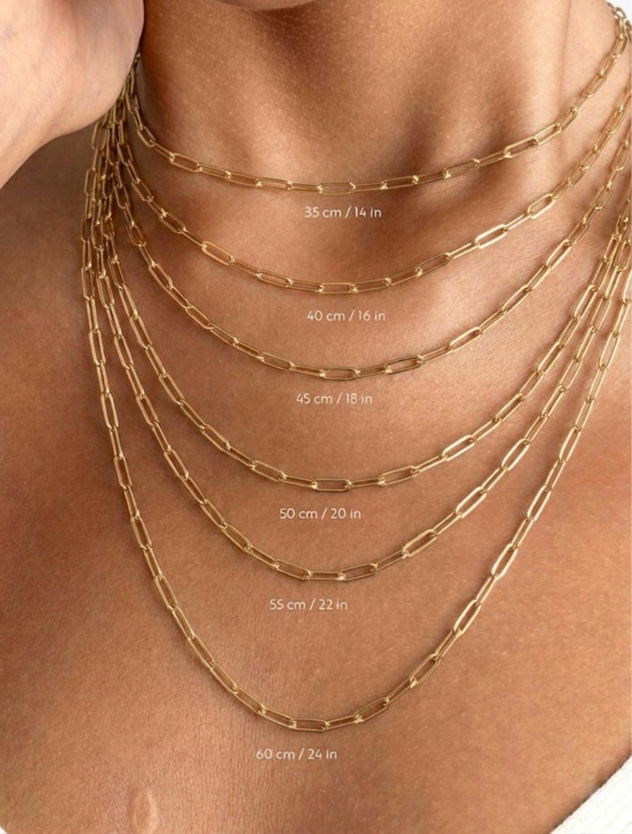 Paperclip Chain Necklace