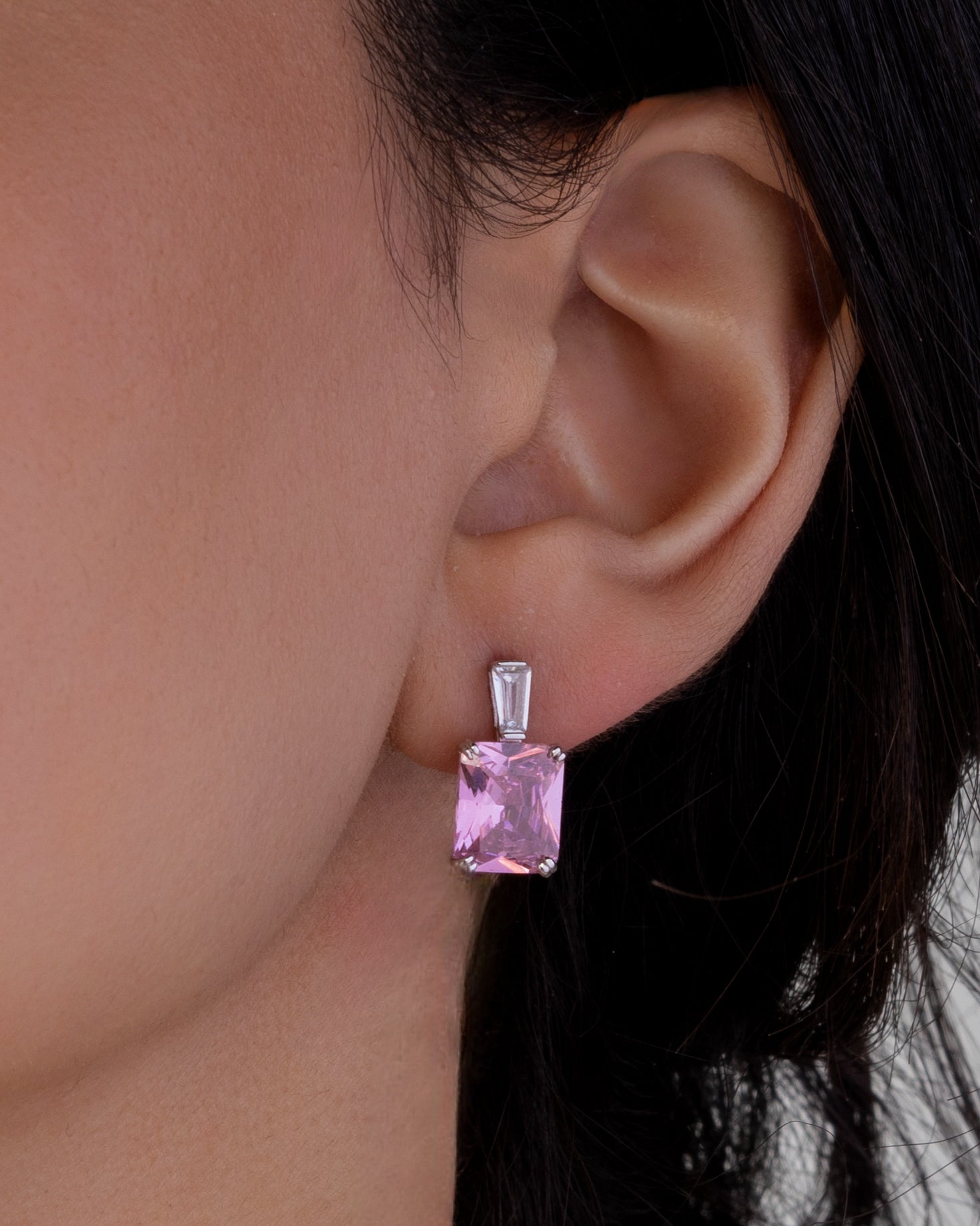 Pink Mystery Earrings