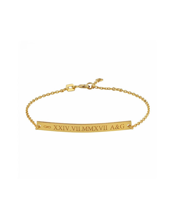 Roman ID Bracelet
