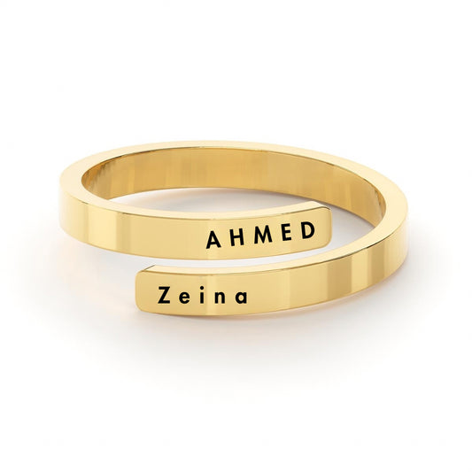 Eterna Wrap Gold Ring