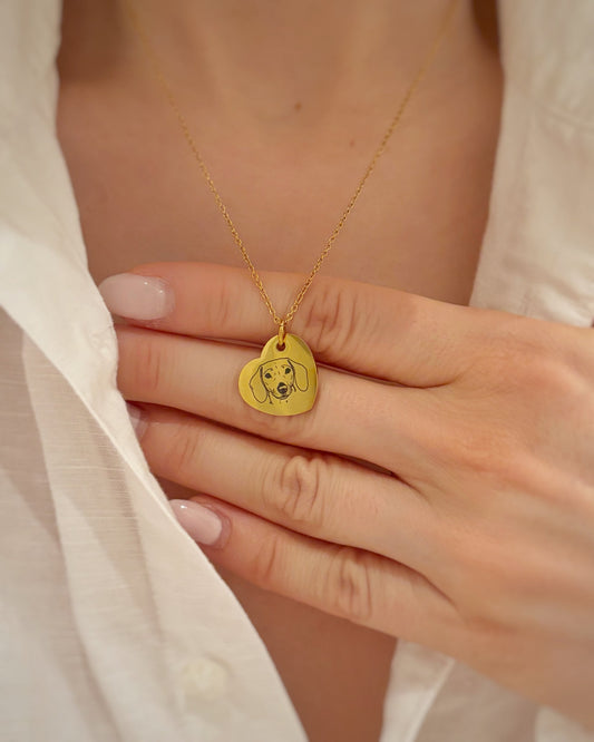 Heart Gold Necklace