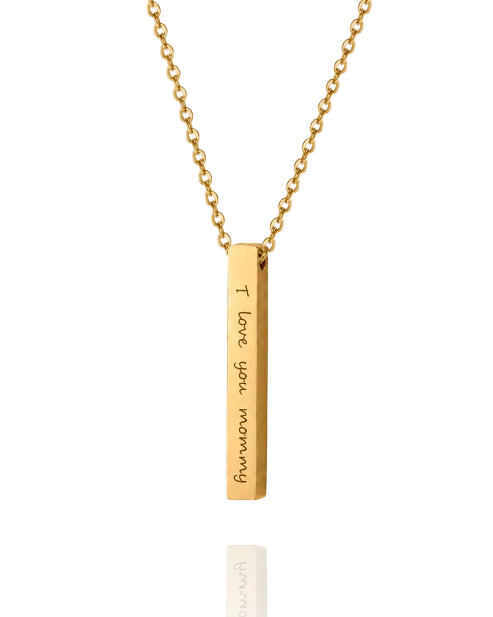 3D Bar Necklace